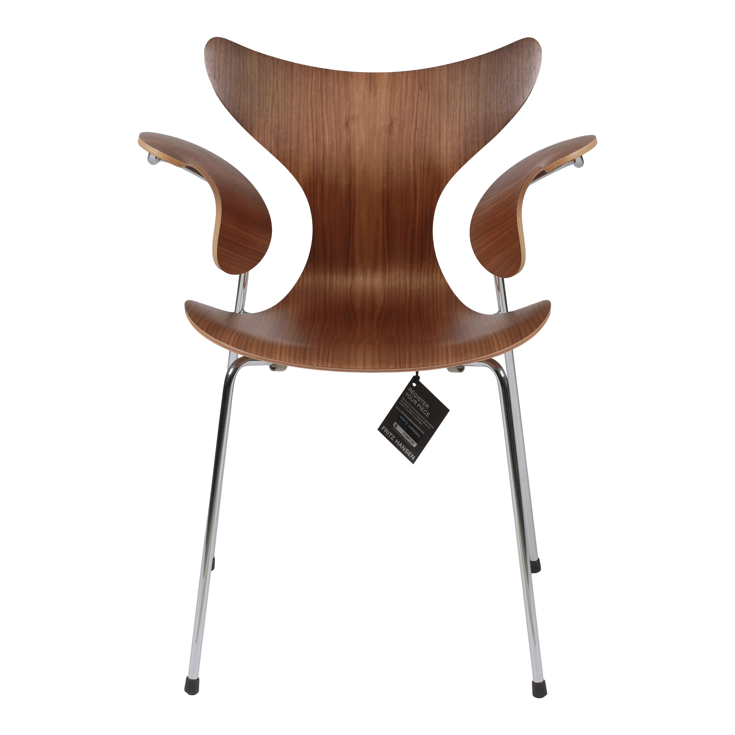 K b Arne Jacobsen Lilje stol 3208 i valn d CPH Classic